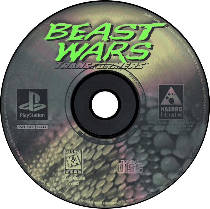Beast Wars - Transformers media 5 for Playstation
